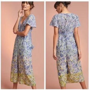 Anthropologie “Romerio” Floral Jumpsuit Small NWT